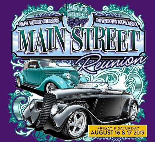 MAIN STREET REUNION CAR SHOW flyer